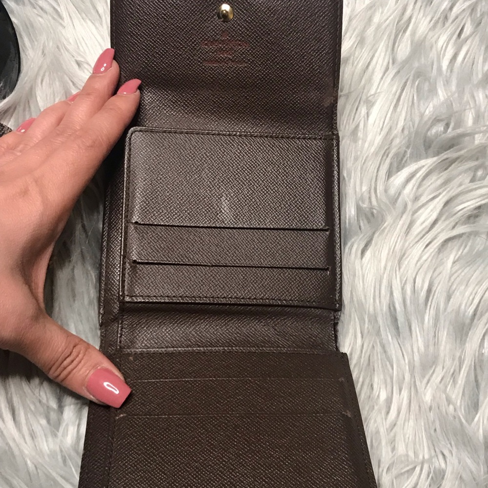 AUTH Louis Vuitton DE Elise Wallet - Picture 5 of 6